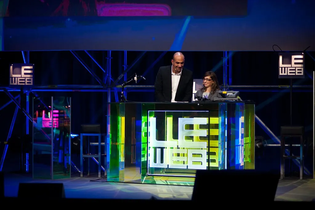 Leah Busque speaking at LeWeb 2011. (Flickr via Openverse, License by 2.0)