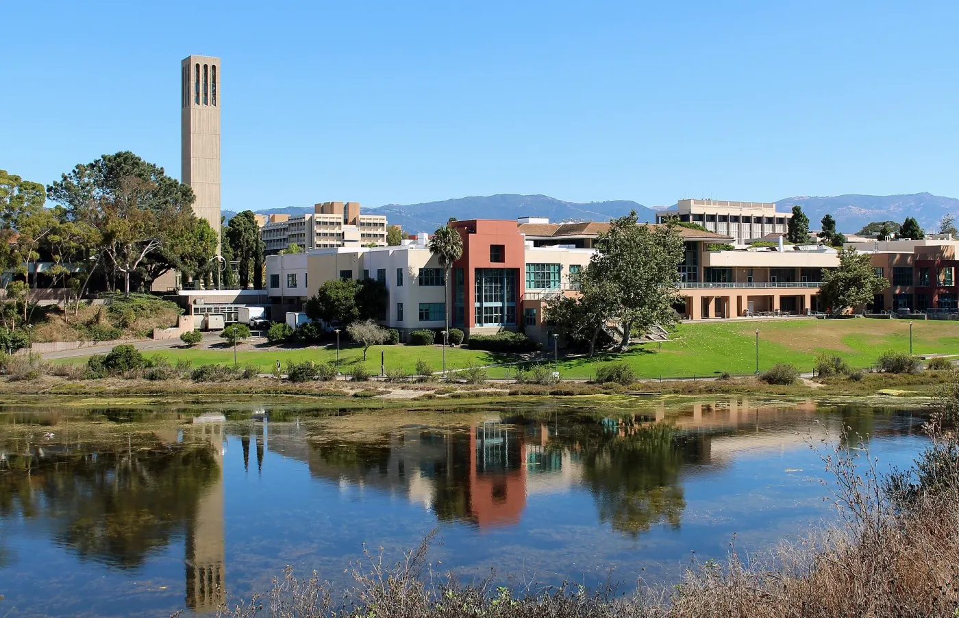 UC Santa Barbara, where Logan studied (Wikimedia Commons, CC BY-SA 4.0)