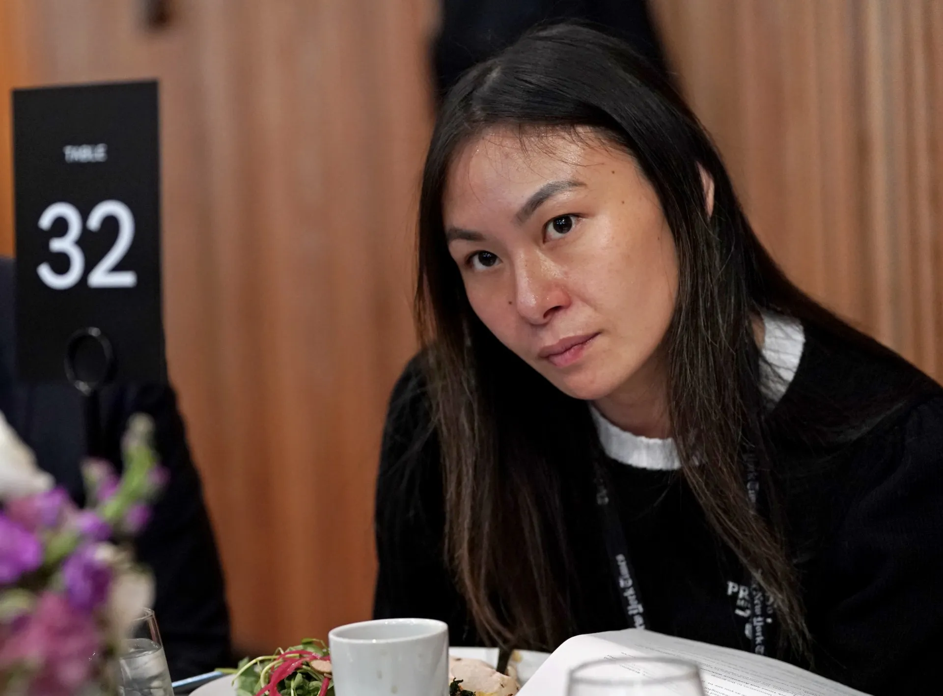 Lucy Guo at the Summit in December 2025 (Wikimedia Commons, License unknown, credit: unknown)