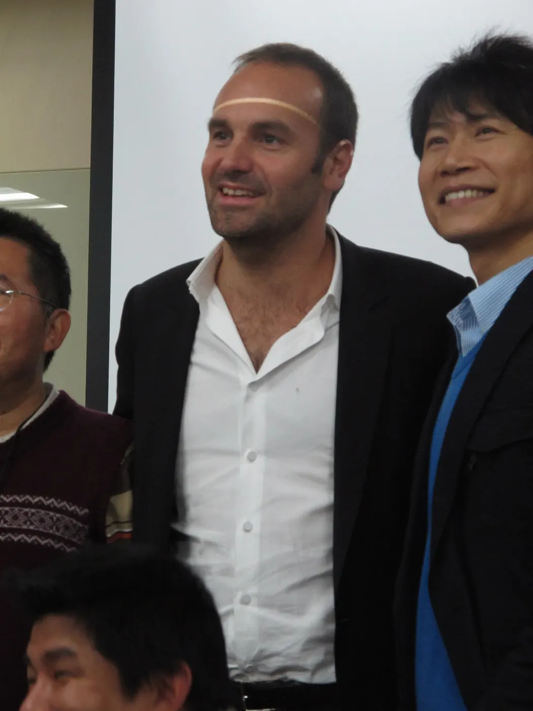 Mark Shuttleworth at a symposium in Taipei, 2011 (Wikimedia Commons, credit needed)