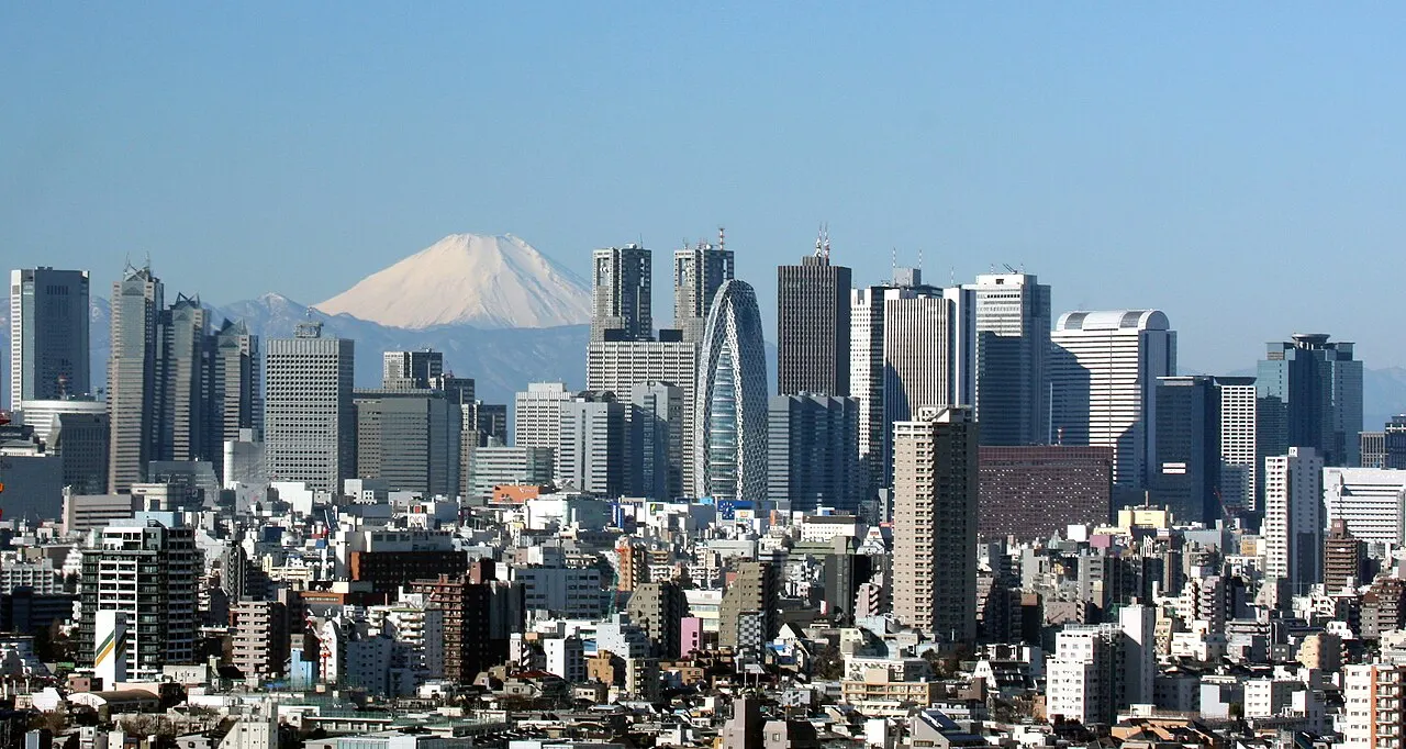 Tokyo city texture