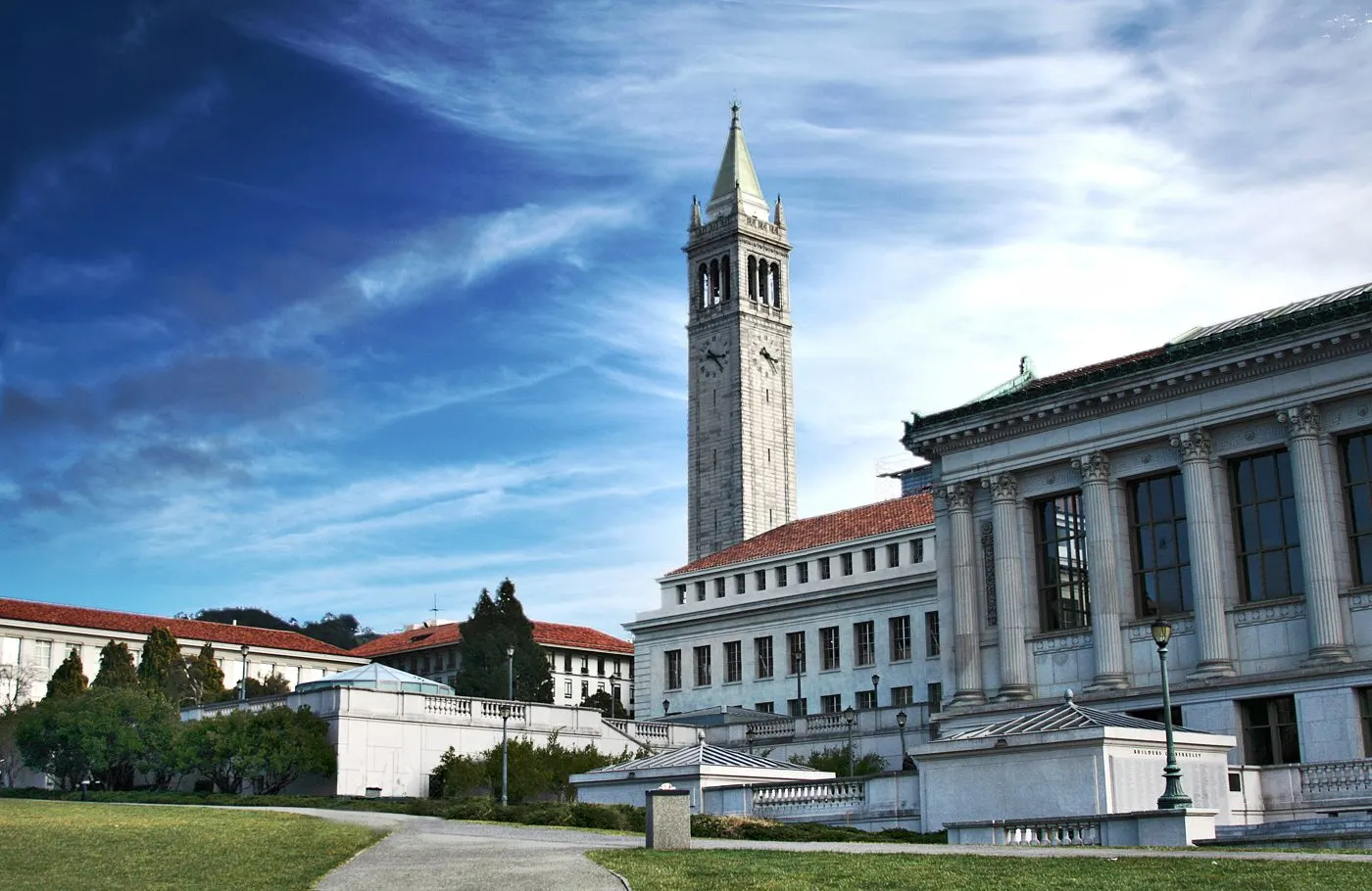 UC Berkeley campus texture
