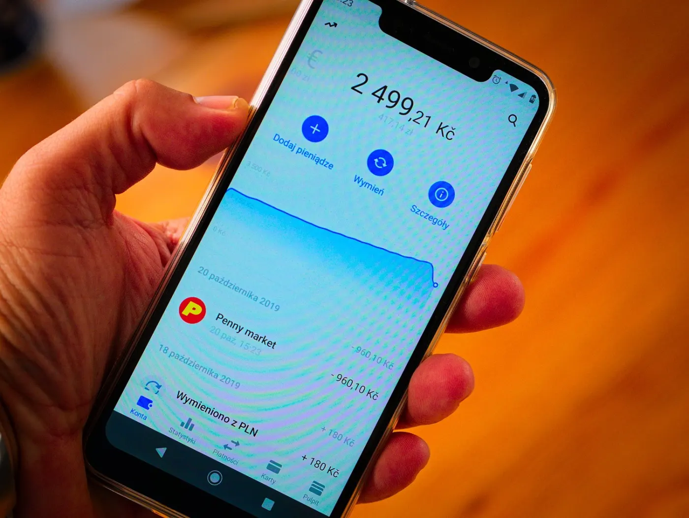 The Revolut app (Wikimedia Commons, credit needed)