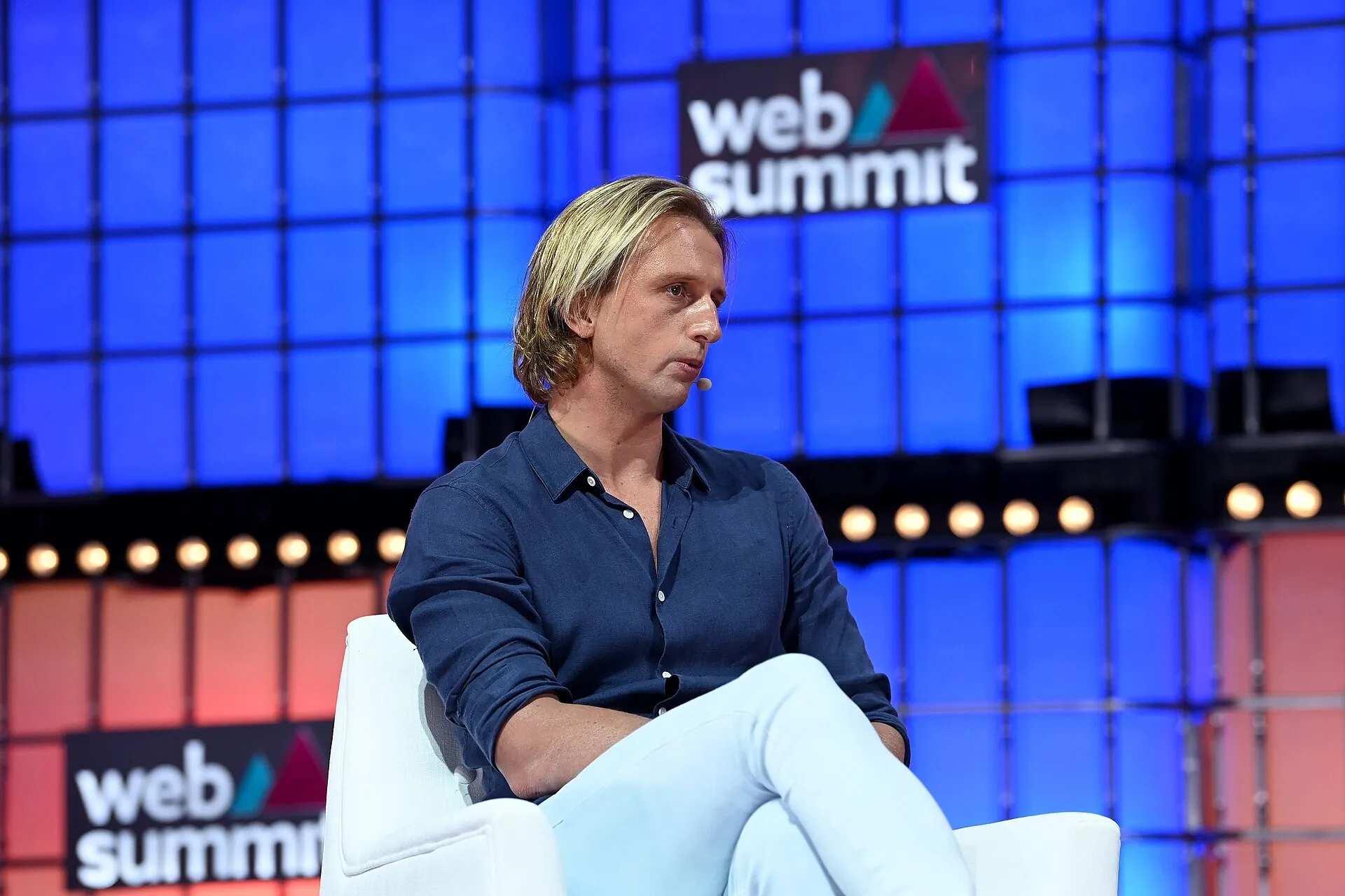 Nik Storonsky on Centre Stage at Web Summit, 2022 (Wikimedia Commons, credit needed)
