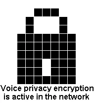 Privacy lock graphic