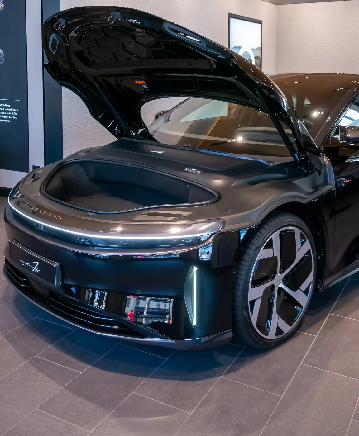 A Lucid Air Dream Edition in Munich, 2023 (Wikimedia Commons, credit needed)