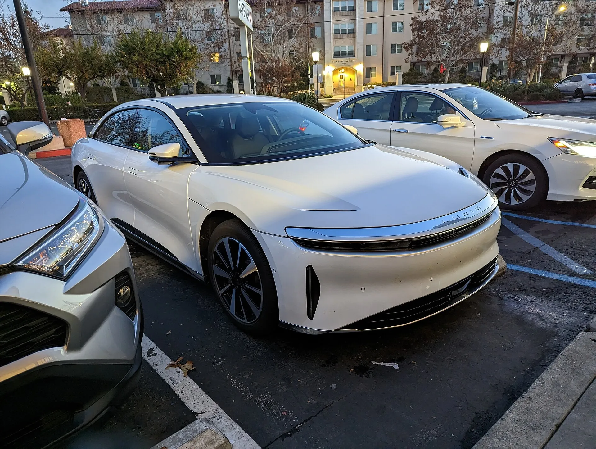 A Lucid Air in Santa Clara, California (Wikimedia Commons, credit needed)