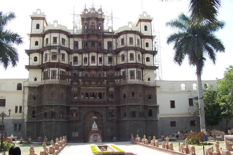 The old heart of Indore around Rajwada (Wikimedia Commons, CC BY-SA 3.0)