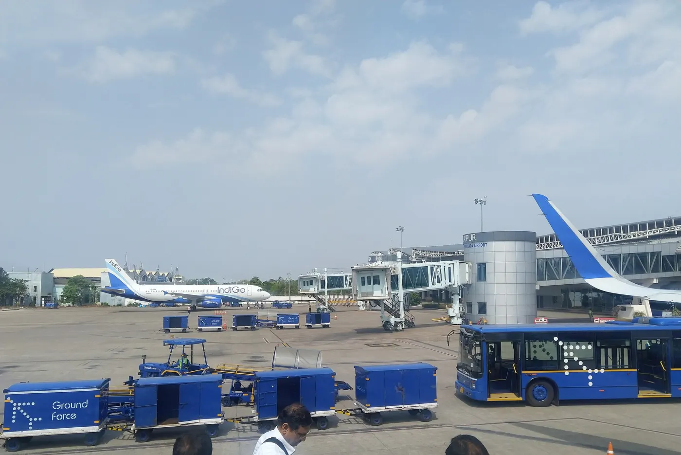 IndiGo ground ops at Jaipur International Airport