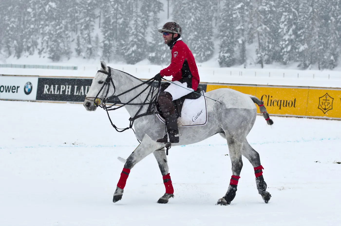 Polo World Cup on snow