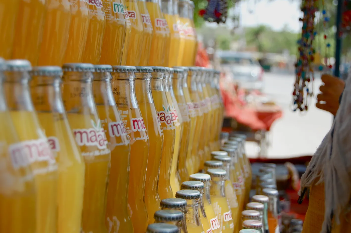 Maaza bottles (Wikimedia Commons, CC BY 2.0)