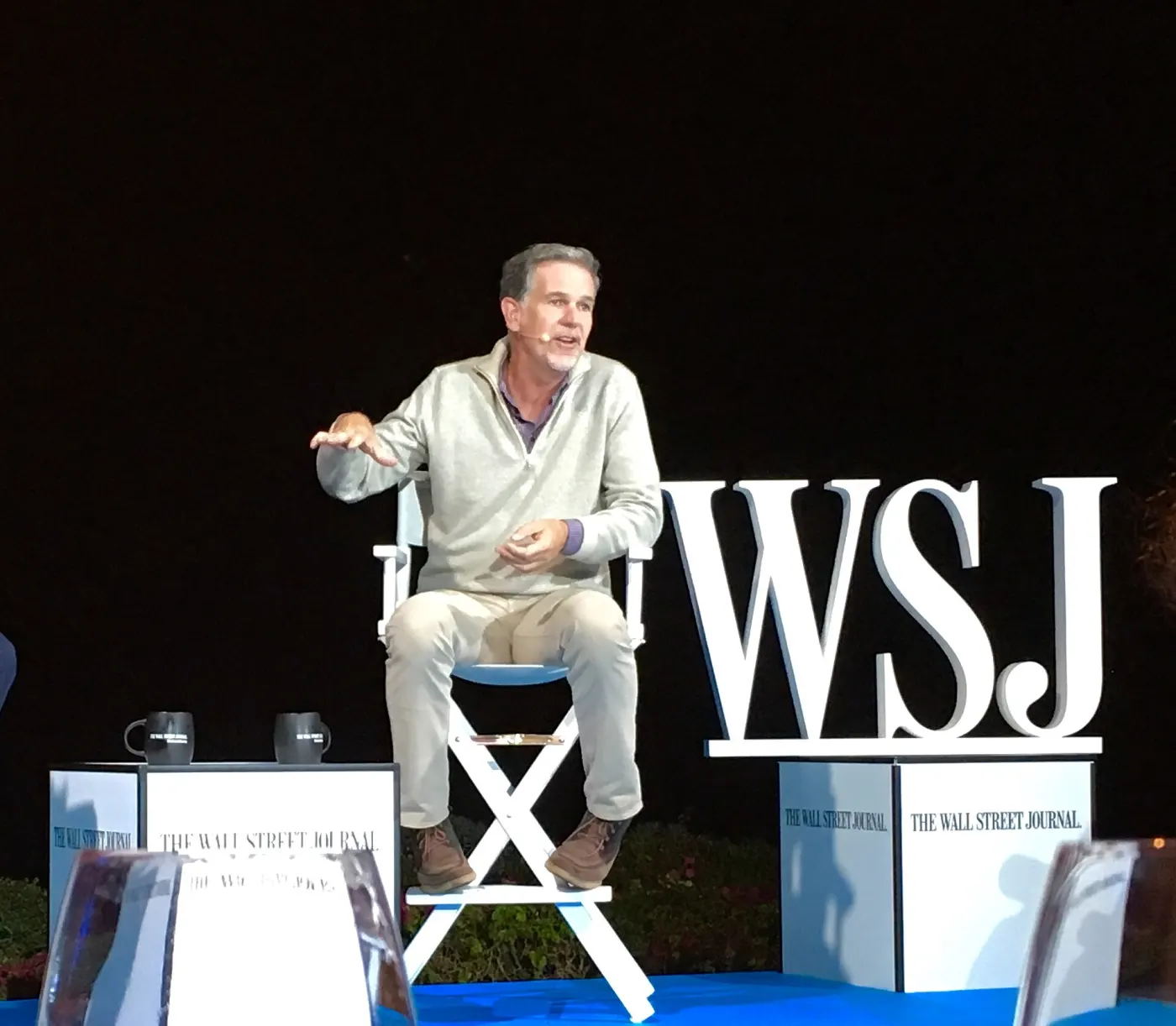 Netflix & Chill pill -- Reed Hastings at WSJ.D Live (30434133602)