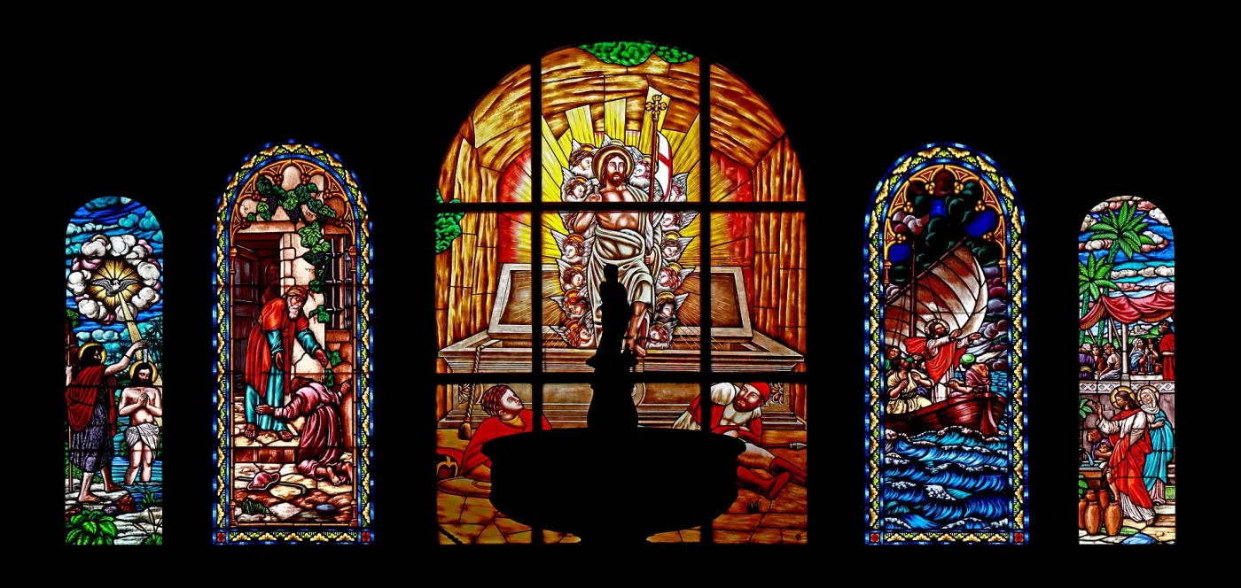 Windows Iglesia de El Salvador - Santa Cruz de La Palma