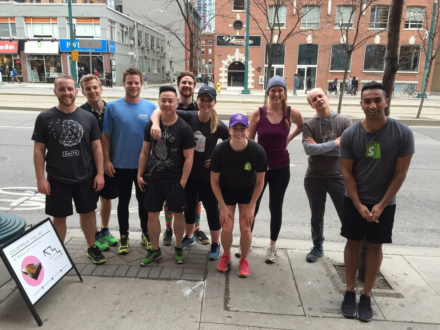 Photo from the first Shopify Toronto Run event (Wikimedia Commons, see Commons page)