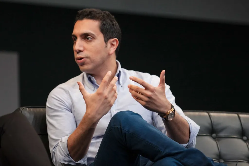 Portrait of Sean Rad, founder of Tinder (Flickr via Openverse, License by 2.0, credit: jdlasica)