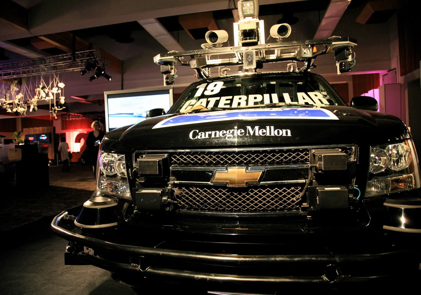 A Carnegie Mellon robot car (Wikimedia Commons, credit needed)