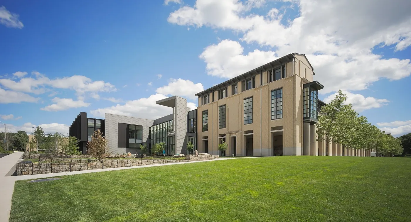 A Carnegie Mellon University campus building in Pittsburgh