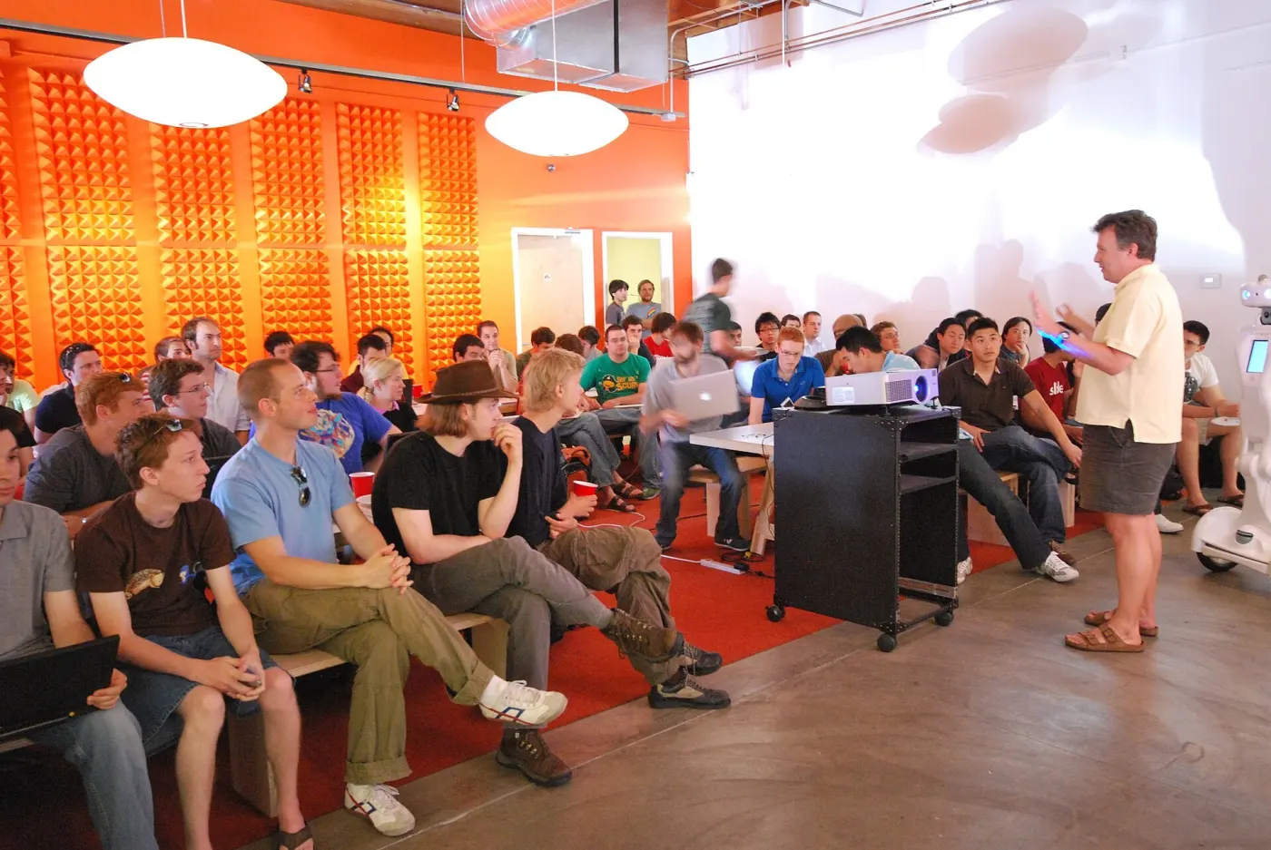 Paul Graham at Y Combinator, 2009 (Wikimedia Commons, credit needed)