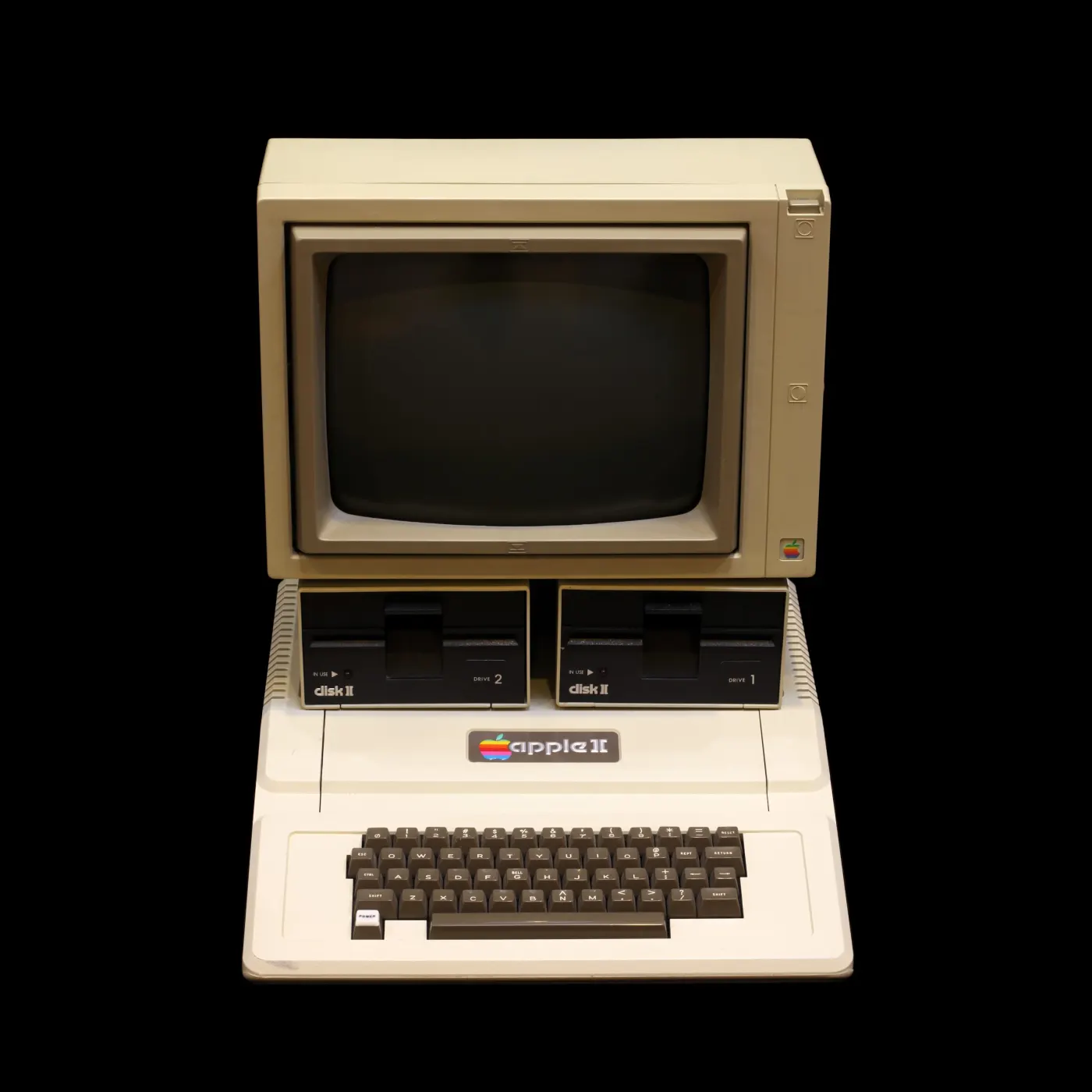 Apple II at a museum