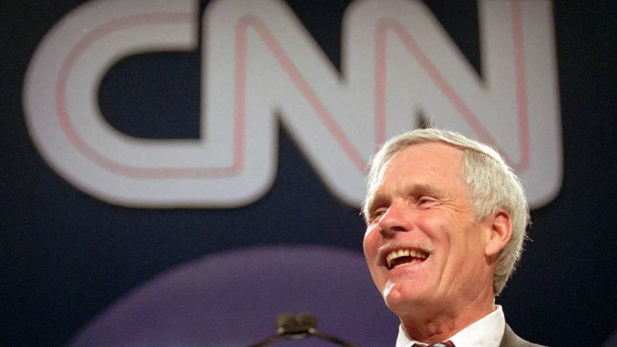Early CNN newsroom