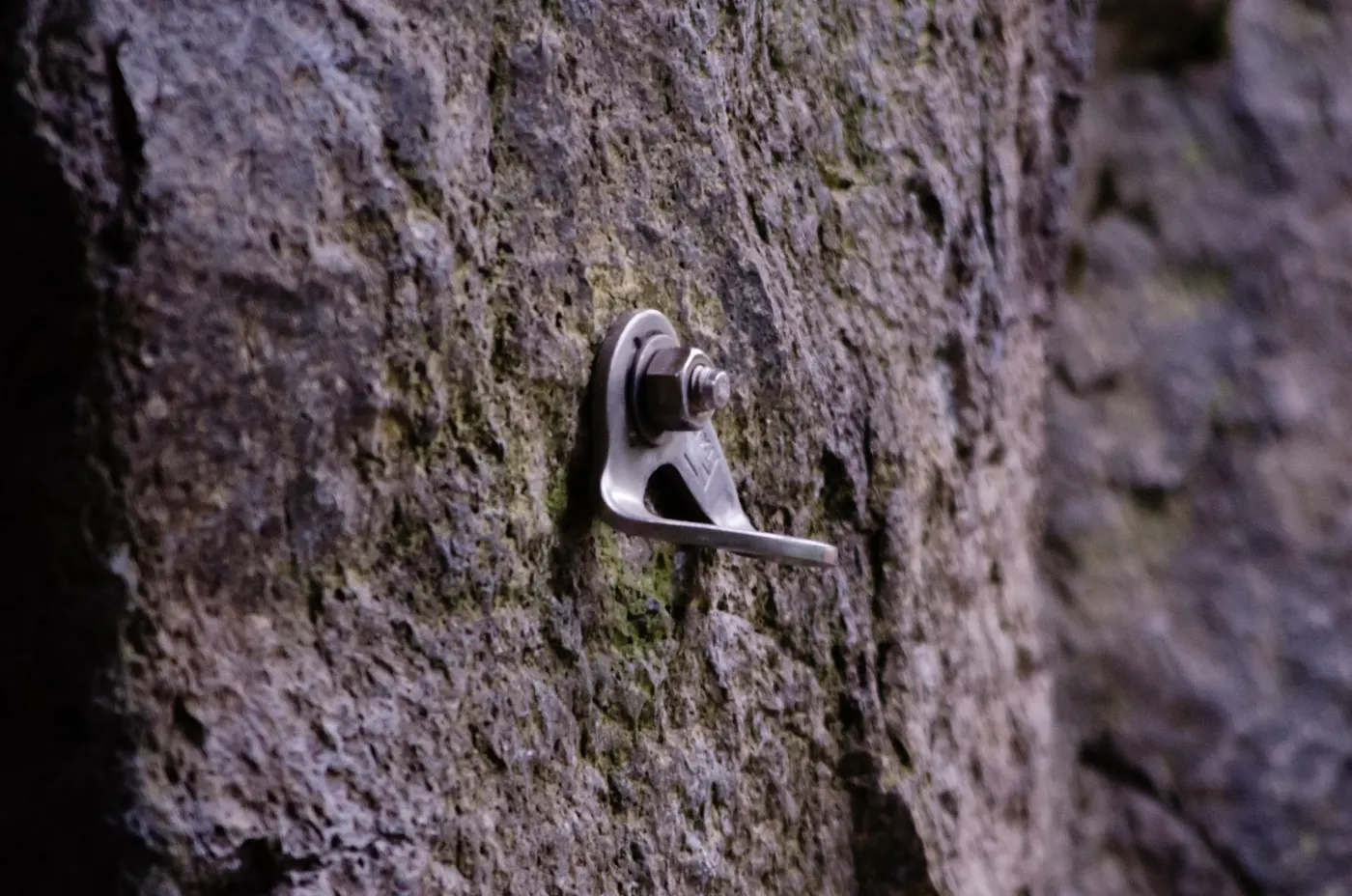 Climbing hardware detail